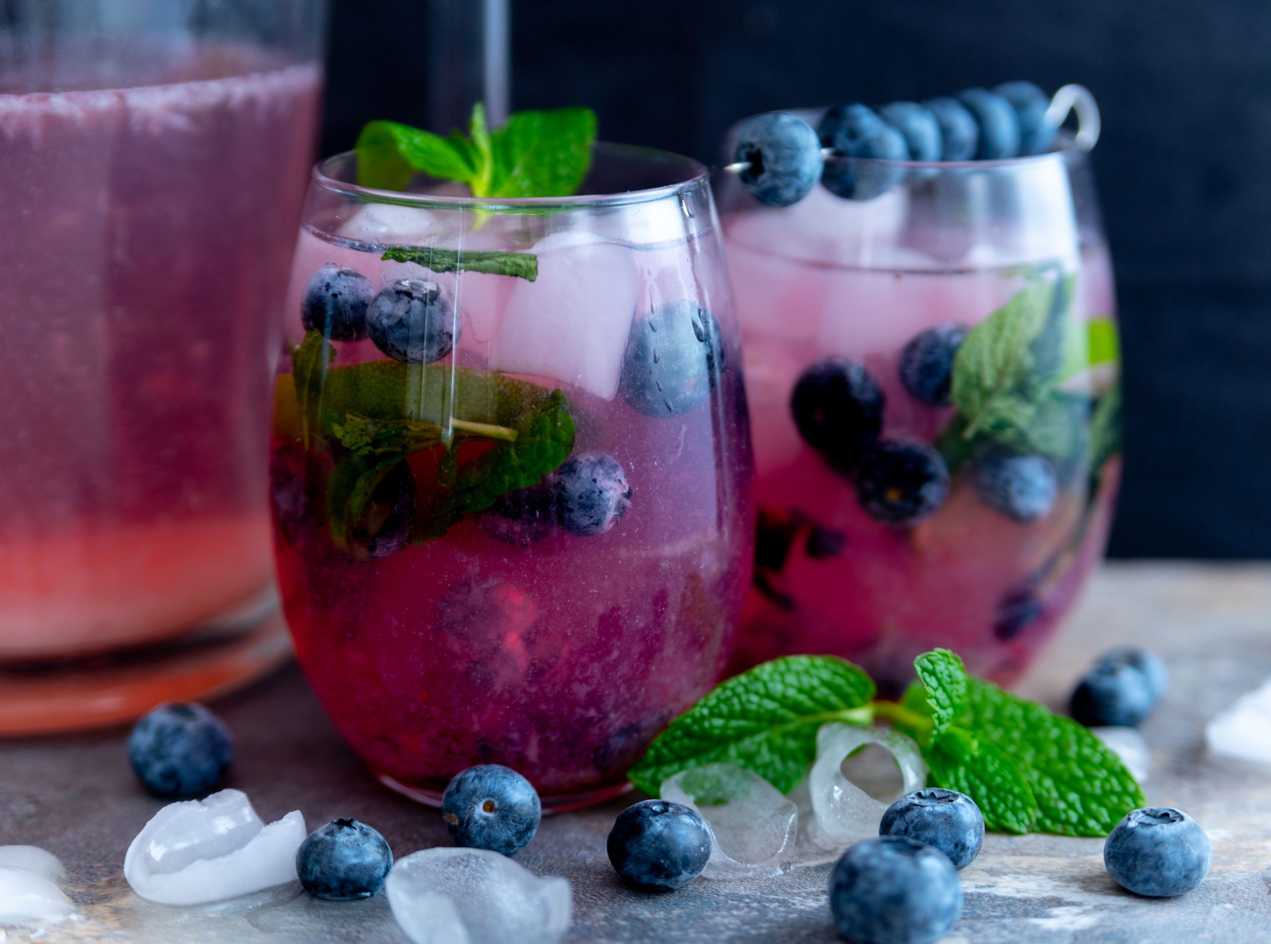 Health Benefits of Blueberry Mocktail