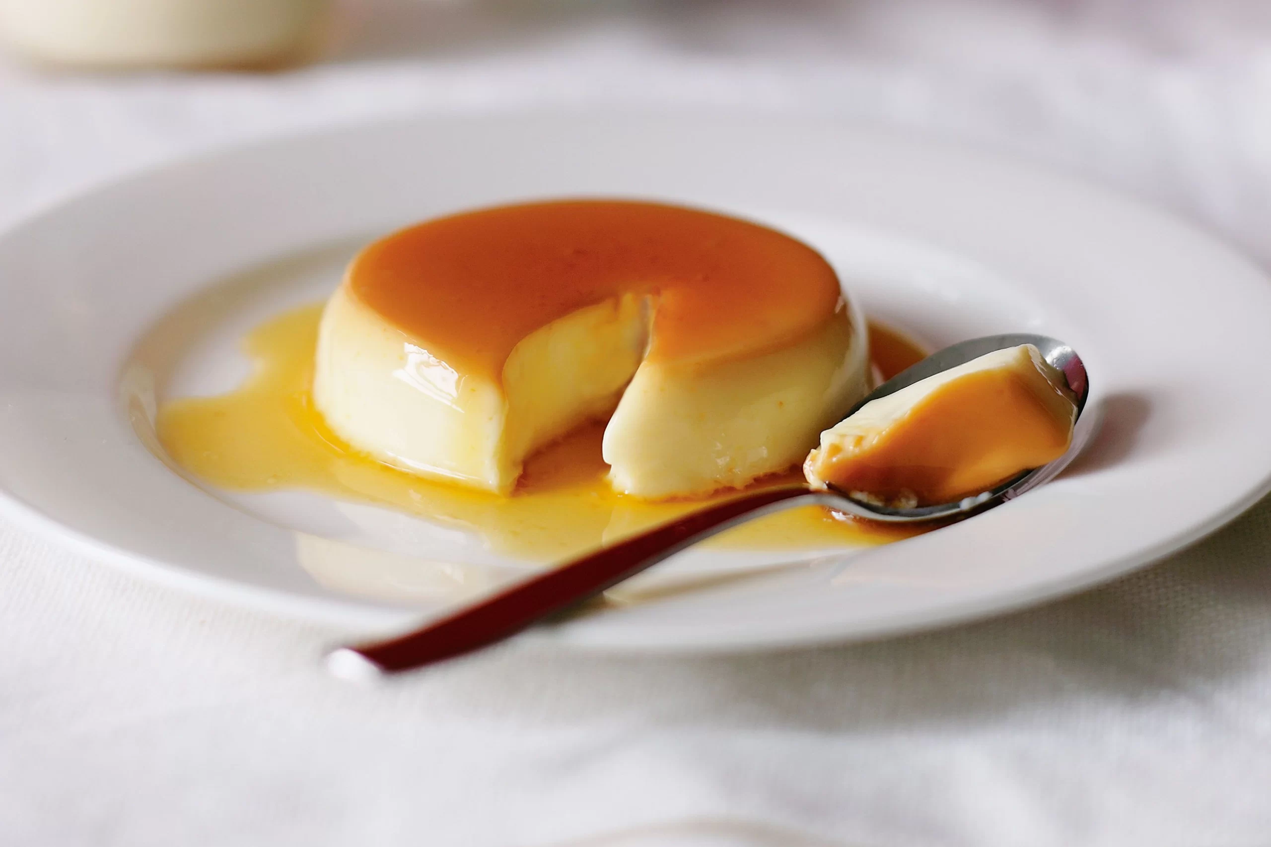 Savoring Creme Caramel