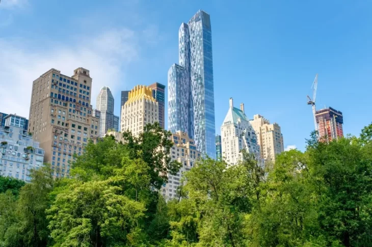 Iconic buildings and landmarks on Billionaires' Row