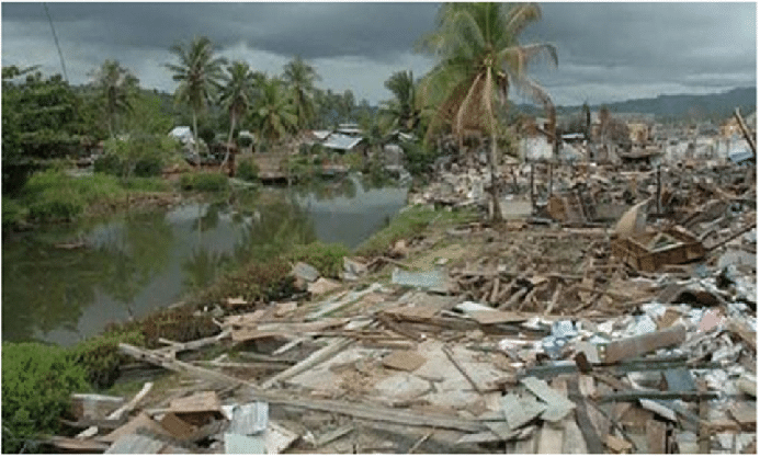 Villagers rebuilding homes destroyed by Cyclone Nargis