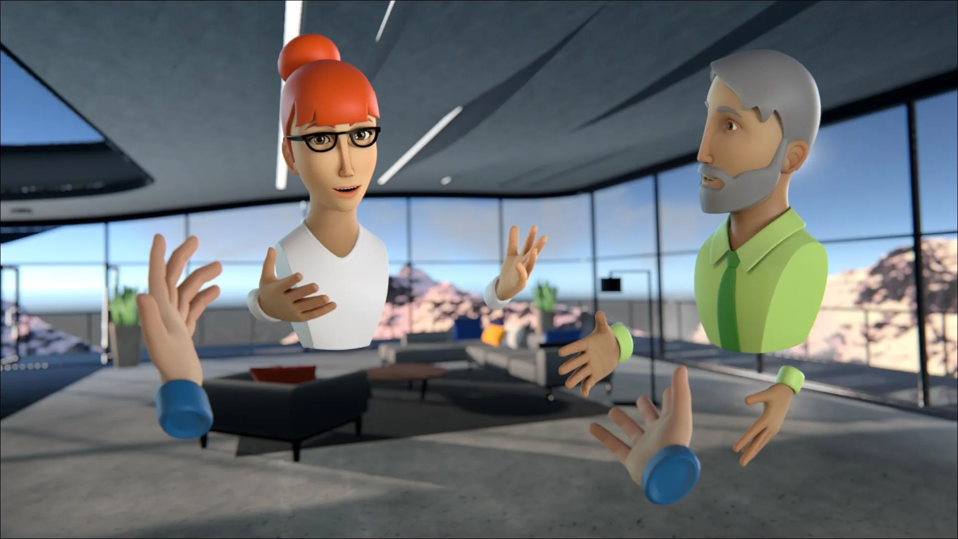 Melampaui Batas Layar Melalui Imersi Total VR meeting remote