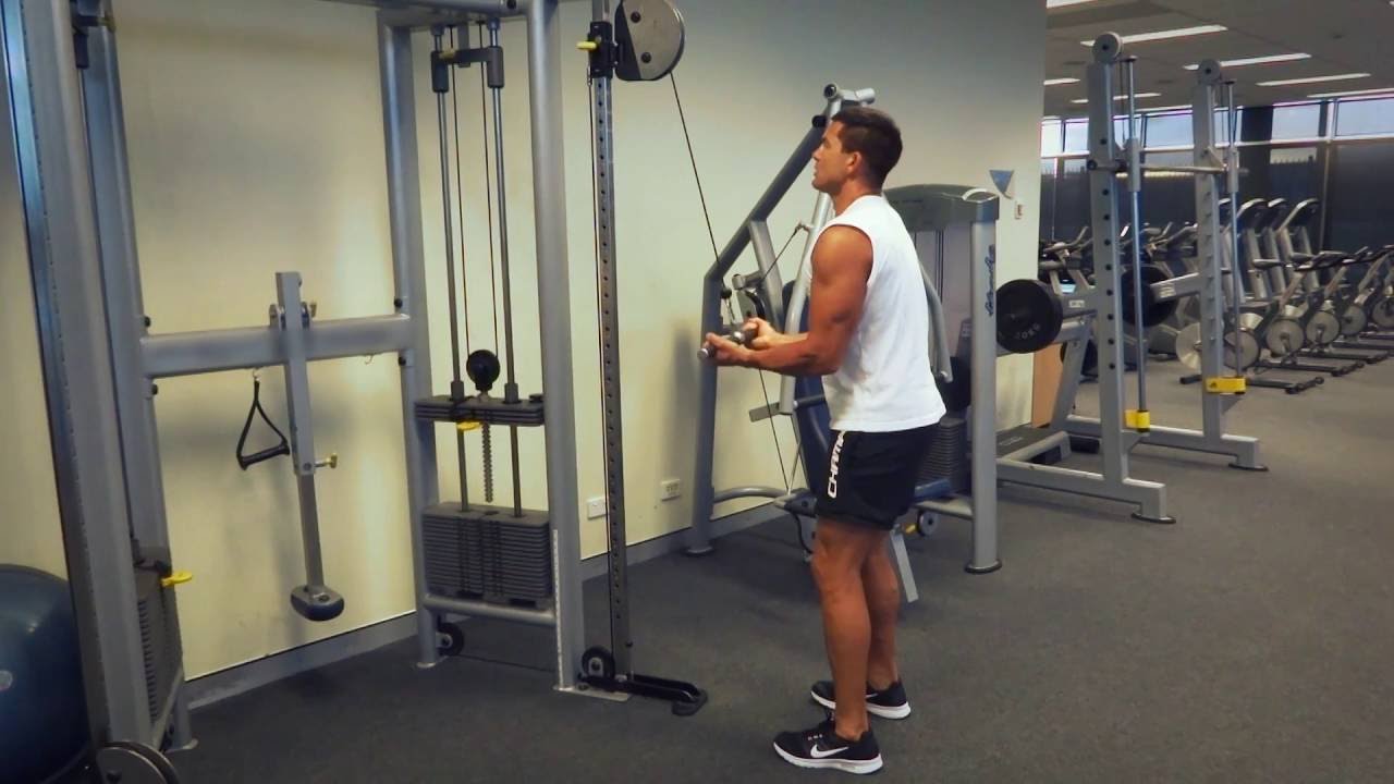 Panduan Eksekusi Push Down Tricep yang Benar